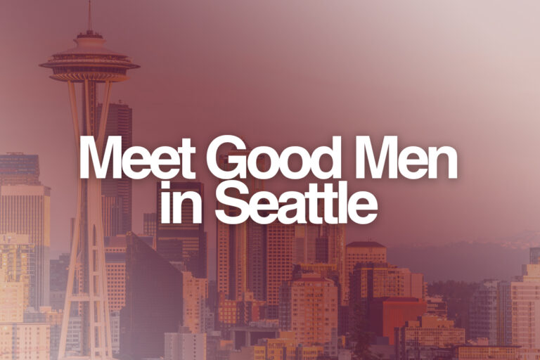 Where to Find Good Men in Seattle, WA? (Except for Bars)