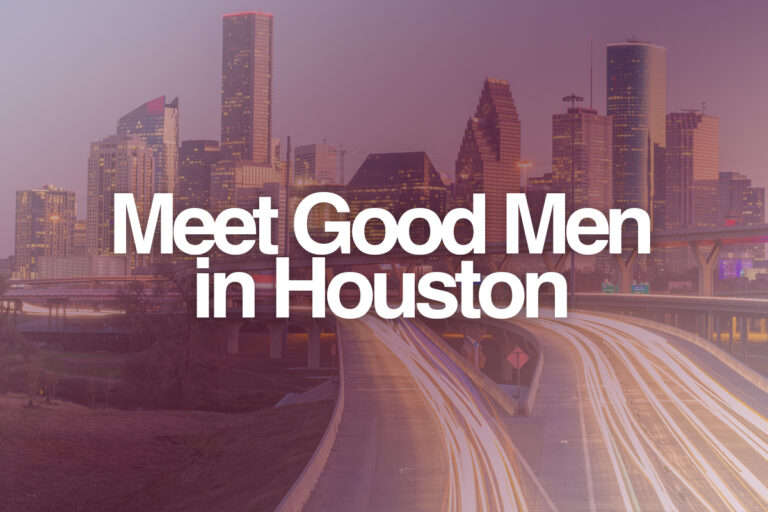 Where to Find Good Men in Houston, TX? (Except for Bars)